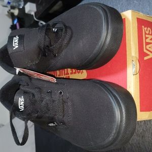 Black Youth Vans brand new